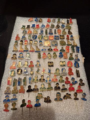 Verzameling vintage speldjes/pins beschikbaar voor biedingen