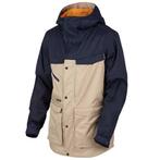 Oakley ski/snowboard Jas - Blauw/Beige - Maat L, Overige merken, 100 tot 140 cm, Ophalen of Verzenden, Zo goed als nieuw