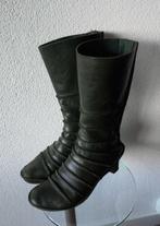 Olijfgroene trippen laarzen 39/40, Kleding | Dames, Schoenen, Ophalen of Verzenden, Gedragen, Hoge laarzen