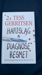 Tess Gerritsen - Hartslag & diagnose besmet, Tess Gerritsen, Ophalen of Verzenden, Zo goed als nieuw, Nederland