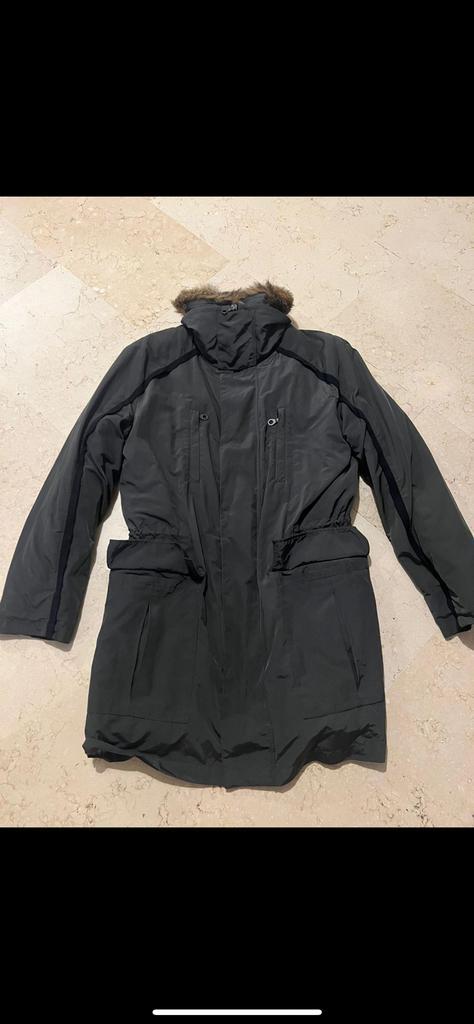 Winter Parka, Kleding | Heren, Jassen | Winter, Zo goed als nieuw, Maat 48/50 (M), Grijs, Verzenden