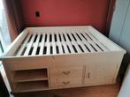 nieuw leuke stevige bed steigerhout, 90 cm, Eenpersoons, Steigerhout, Nieuw