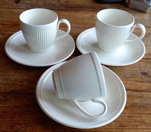 Wedgwood Windsor, kop en schotels en gebaksbordjes, Antiek en Kunst, Antiek | Servies los, Ophalen of Verzenden