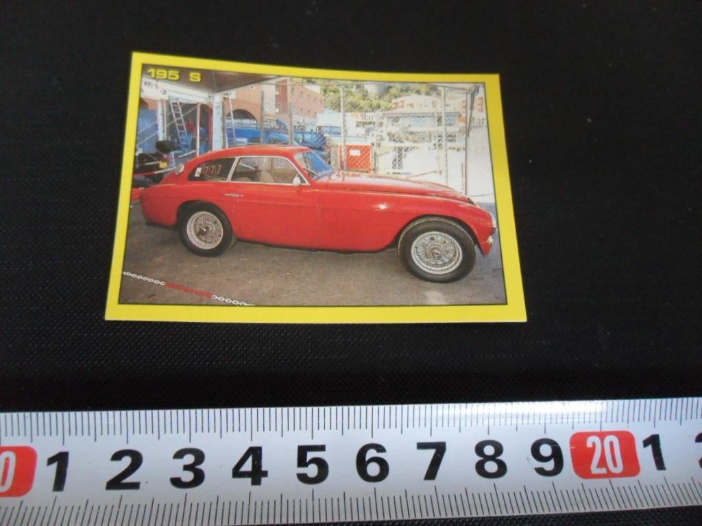 sticker panini #67 FERRARI 195 S, Verzamelen, Stickers, Zo goed als nieuw, Ophalen