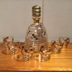 Art Deco Jaren 30 Likeurset 7 Delig Booms Glas, Ophalen of Verzenden, Zo goed als nieuw, Overige typen