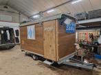 Mobiele 6 persoons houtgestookte sauna, Sport en Fitness, Sauna, Ophalen, Zo goed als nieuw
