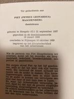 Lekebroeder Maagdenberg 1937 Hengelo (O) 1989 Nijmegen, Ophalen of Verzenden, Bidprentje