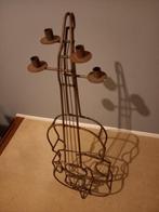 Cello , contrabas kandelaar , kaarsenstandaard , 1mtr, Antiek en Kunst, Ophalen