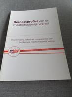 Beroepsprofiel van de maatschappelijk werker (NVMW), Boeken, Studieboeken en Cursussen, Zo goed als nieuw, NVMW, Alpha, HBO