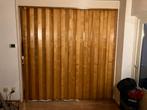 Nette houten vouwdeur - 235x230cm, Ophalen, Gebruikt, Binnendeur, Vouwdeur