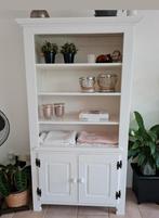 Eikenhouten Buffetkast/Boekenkast - Prima Conditie!, Ophalen, Met deur(en), 100 tot 150 cm, Eikenhout