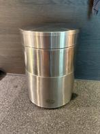 Ikea vintage 3 delige opbergbak staal mikael warnhammar, Ophalen, Gebruikt