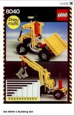 Lego Pneumatic 8040 Universal building set, Ophalen of Verzenden, Gebruikt, Losse stenen, Lego