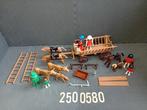 Playmobil vintage boeren met kar, koeien en paarden, Gebruikt, ., Ophalen of Verzenden, Playmobil