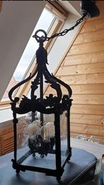 Landelijke Kroonluchter, Ophalen of Verzenden, Gebruikt, Glas