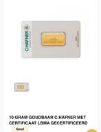 Goudbaar C.Hafner 10 gram met certificaat, Ophalen of Verzenden, Goud