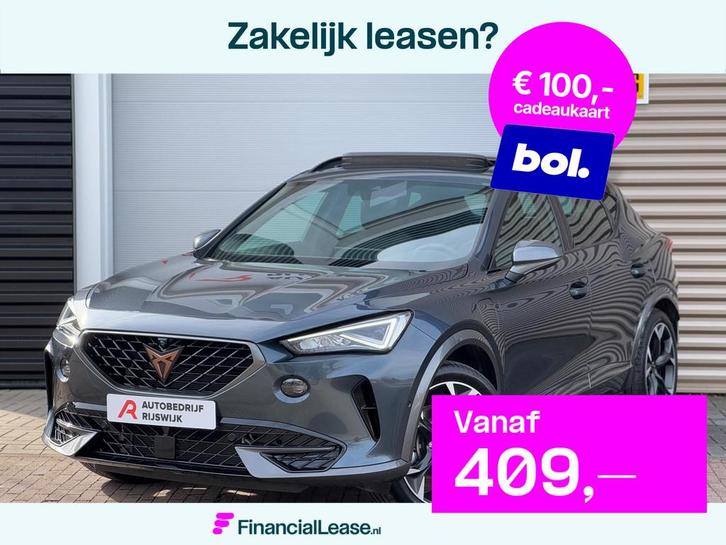 Cupra Formentor 1.4 e-Hybrid VZ Copper Edition Pano/Memory/3, Auto's, Cupra, Bedrijf, Lease, Financial lease, Formentor, 360° camera