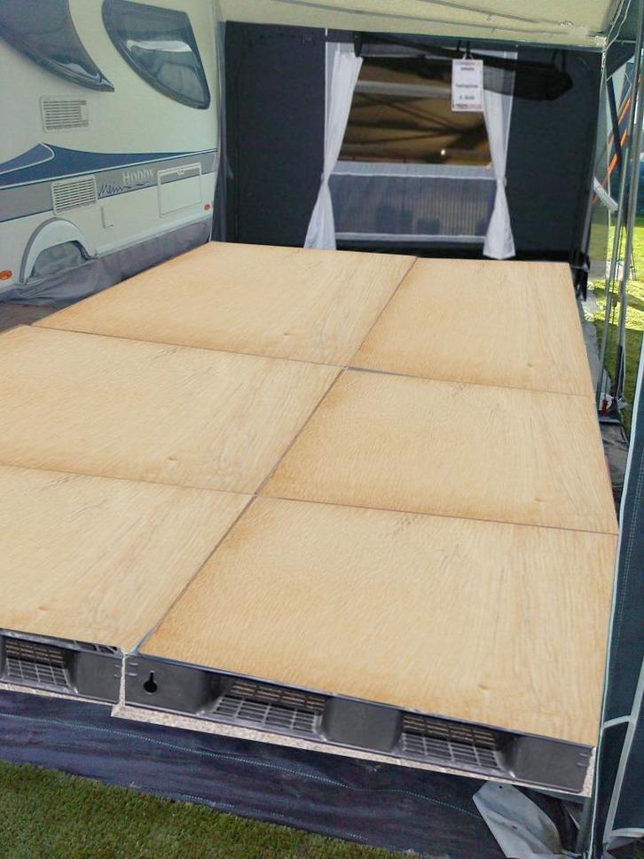 kunststof pallets voor doeleinden voortent vloer, Caravans en Kamperen, Kampeeraccessoires, Gebruikt, Ophalen