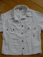 JQ Activ JONNY-Q spijkerjasje wit maat S, Wit, Ophalen of Verzenden, Zo goed als nieuw, Jasje