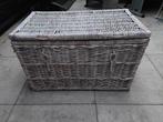 Grote rieten mand , decoratie , speelgoed , plaids, Huis en Inrichting, Ophalen, Minder dan 50 cm, Gebruikt, 50 tot 100 cm