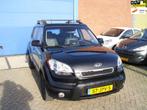 Kia Soul 1.6 X-tra, Auto's, Kia, 4 cilinders, Zwart, Origineel Nederlands, Bedrijf