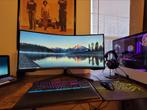 Samsung Odyssey G5 34 inch Ultrawide - Zo goed als nieuw!, Computers en Software, Monitoren, Gaming, HDMI, Curved, VA