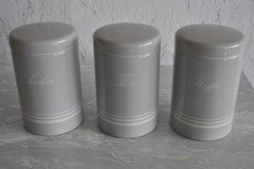 Voorraadbussen, 3 stuks, koffie, thee, suiker, Brabantia beschikbaar voor biedingen