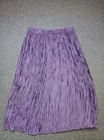 Boho paarse kreuk-rok / kreukel-rok van Samoon, maat 46, Paars, Maat 46/48 (XL) of groter, Ophalen of Verzenden, Zo goed als nieuw