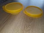 Tupperware opvouwbare bakjes, Huis en Inrichting, Keuken | Tupperware, Ophalen, Zo goed als nieuw, Geel, Overige typen