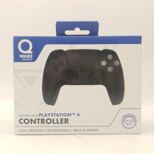 Qware Playstation 4 Controller Zwart NIEUW || Nu €29.99, Spelcomputers en Games, Games | Sony PlayStation 4, Nieuw, Overige genres