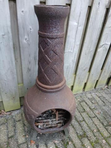 Gietijzeren Tuinhaard - Zwaar en Robuust beschikbaar voor biedingen