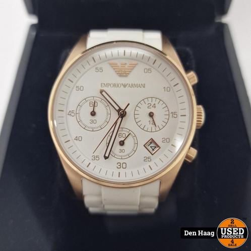 Emporio Armani AR5920 Tazio dameshorloge | Nieuwstaat, Sieraden, Tassen en Uiterlijk, Horloges | Kinderen, Zo goed als nieuw