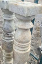 Prachtige Antieke Marmeren Balusters - Gerecupereerd, Ophalen, Gebruikt