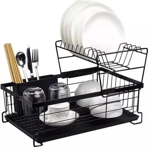 Afdruiprek cheffinger, Huis en Inrichting, Keuken | Keukenelementen, Nieuw, Minder dan 100 cm, 25 tot 50 cm, Zwart, Ophalen of Verzenden