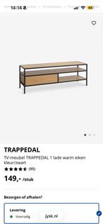 JYSK TRAPPEDAL tv-meubel, Ophalen, 100 tot 150 cm, Zo goed als nieuw, Minder dan 100 cm