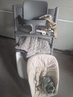 Stokke tripp trapp kinderstoel trip trap stoel + accessoires, Kinderen en Baby's, Kinderstoelen, Ophalen, Zo goed als nieuw, Meegroeistoel