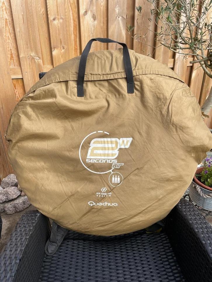 Quechua 2" Seconds Air 3 persoons tent, opgooi tent, Caravans en Kamperen, Tenten, tot en met 3, Gebruikt, Ophalen