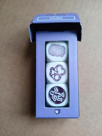 Story cubes misdaad/clues (zo goed als nieuw) beschikbaar voor biedingen