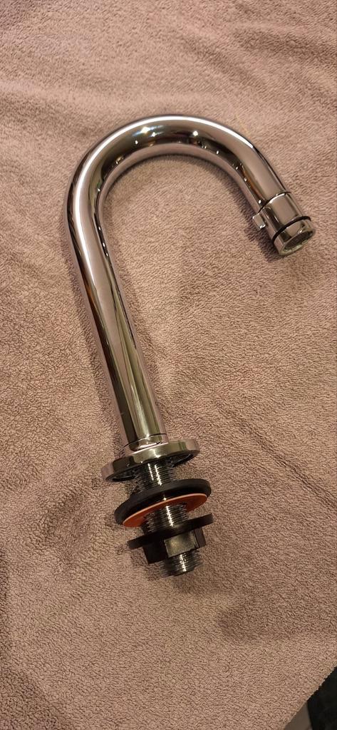 Grohe Universal Fonteinkraan C-uitloop Chroom, Doe-het-zelf en Verbouw, Sanitair, Zo goed als nieuw, Kraan, Chroom, Ophalen of Verzenden