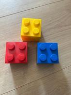 Lego mini box 4 (3 stuks, geel, rood, blauw), Verzenden, Zo goed als nieuw, Lego