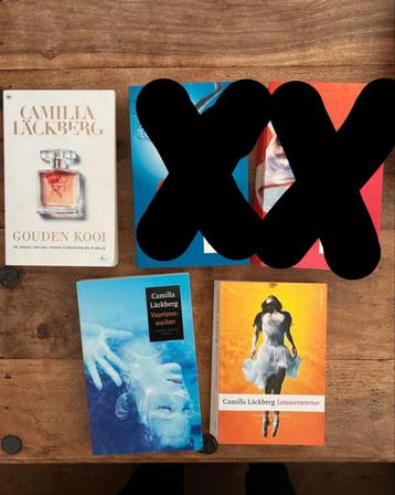 3 Camilla Läckberg Boeken - Thrillers beschikbaar voor biedingen
