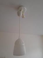 Witte Vanadin lamp Ikea vintage - zgan, Huis en Inrichting, Lampen | Hanglampen, Minder dan 50 cm, Glas, Zo goed als nieuw, Ophalen