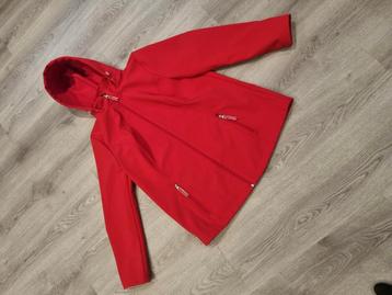 Zo goed als nieuwe rode softshell jas maat 44 beschikbaar voor biedingen