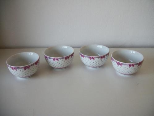 4 Dessert Schaaltjes - Little Diva - Nieuw, Huis en Inrichting, Keuken | Servies, Nieuw, Schaal of Schalen, Overige stijlen, Porselein