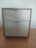 Nachtkastje IKEA Nyvoll, Huis en Inrichting, Ophalen, Gebruikt, 45 tot 65 cm, Minder dan 55 cm