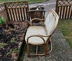 Gratis Rieten stoelen en bankje zsm op halen, Tuin en Terras, Ophalen, Zo goed als nieuw