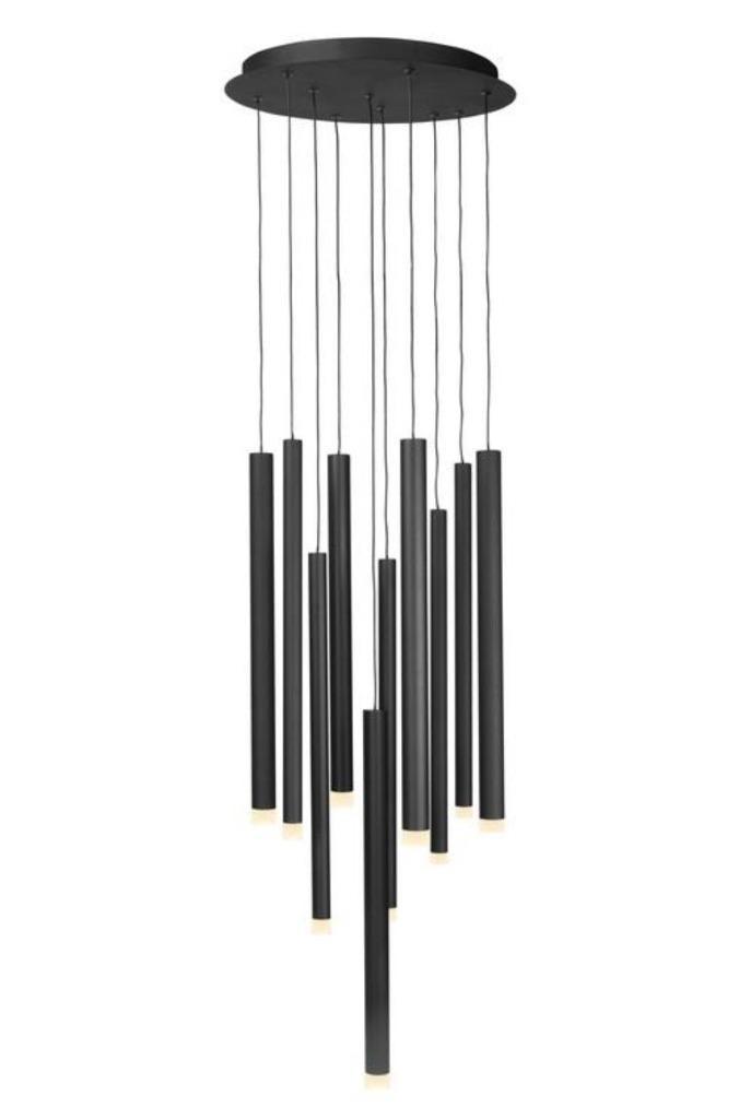 led hanglamp ronde tafel keuken vide hal design lamp dimbaar, Huis en Inrichting, Lampen | Hanglampen, Nieuw, 75 cm of meer, Ophalen