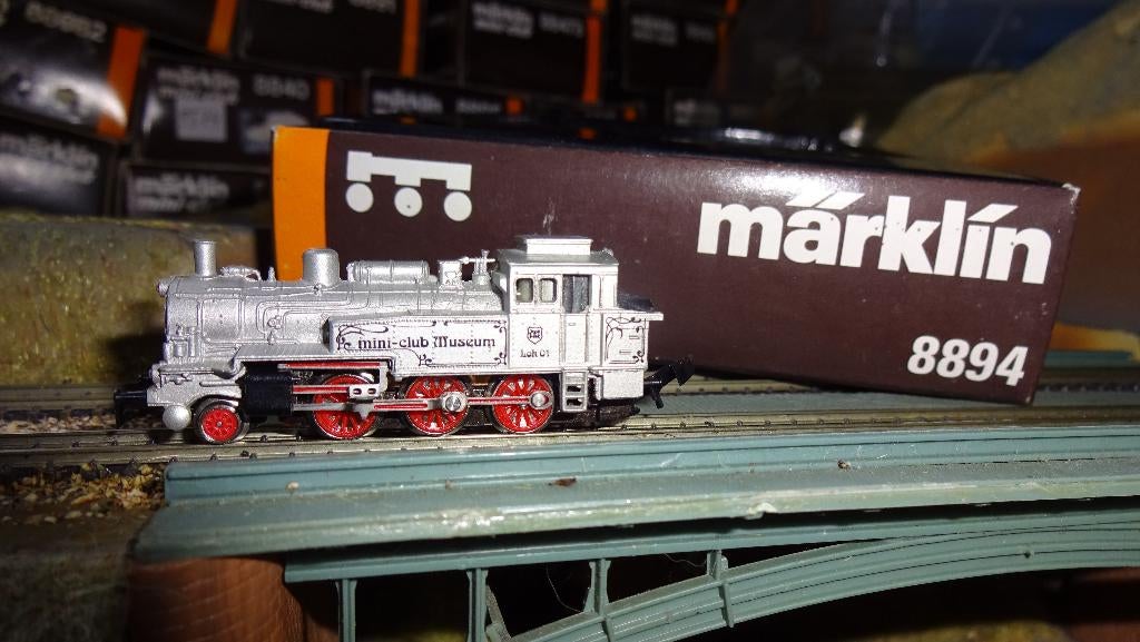 marklin z marklin miniclub spoor z., Wisselstroom, Gebruikt, Locomotief, Ophalen of Verzenden