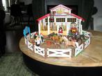 Playmobil manege met veel paarden set no 28, Ophalen, Zo goed als nieuw, Los playmobil