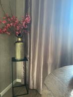 Zeer mooie vaas met zijden bloemen, Ophalen of Verzenden, Zo goed als nieuw